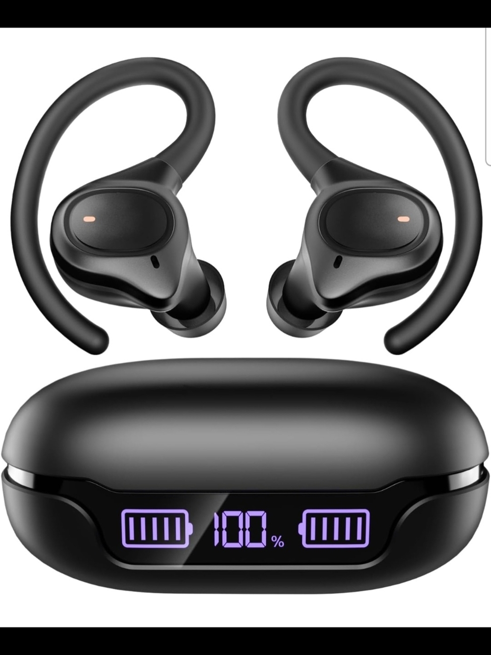 APEKX True Wireless Earbuds - Secure Fit Earhooks for Small Ear